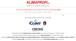 Desktop Screenshot of klimaprofi.cz